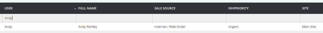 User defaults screen in cloud erp opening balances User defaults tab in cloud erp opening balances.