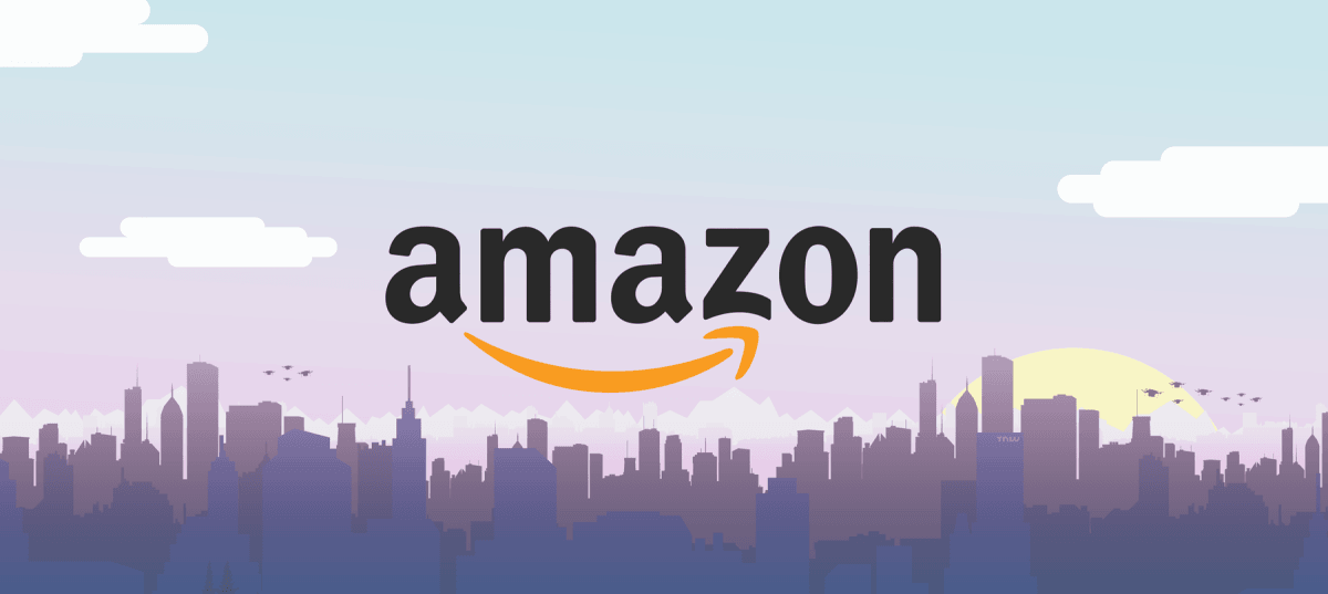 Amazon Amazon banner logo.