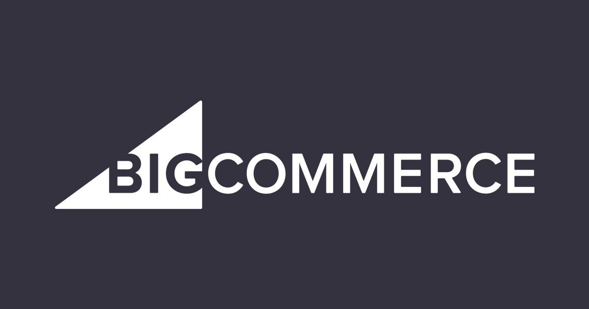 Big Commerce Big Commerce banner logo.
