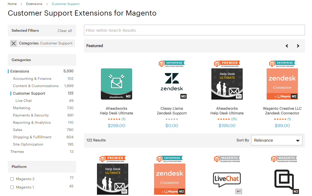 Magento extensions
