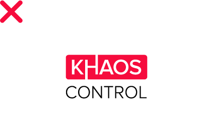 khaos control brand guidelines broken image