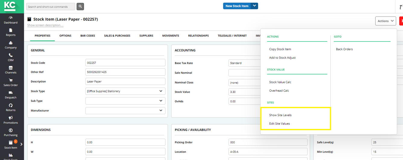Screenshot of Khaos Control Cloud