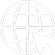 Icon of a globe with a mouse cursor in front of it