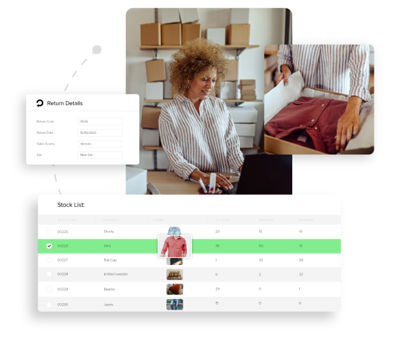 no-lazyload person packing sales order through Khaos Control Cloud system